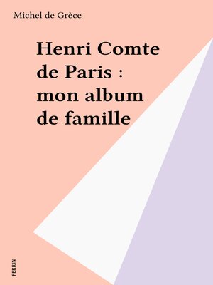 cover image of Henri Comte de Paris